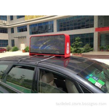 Outdoor Full Color Taxi LED Display PH5 with 12288 Pixels E